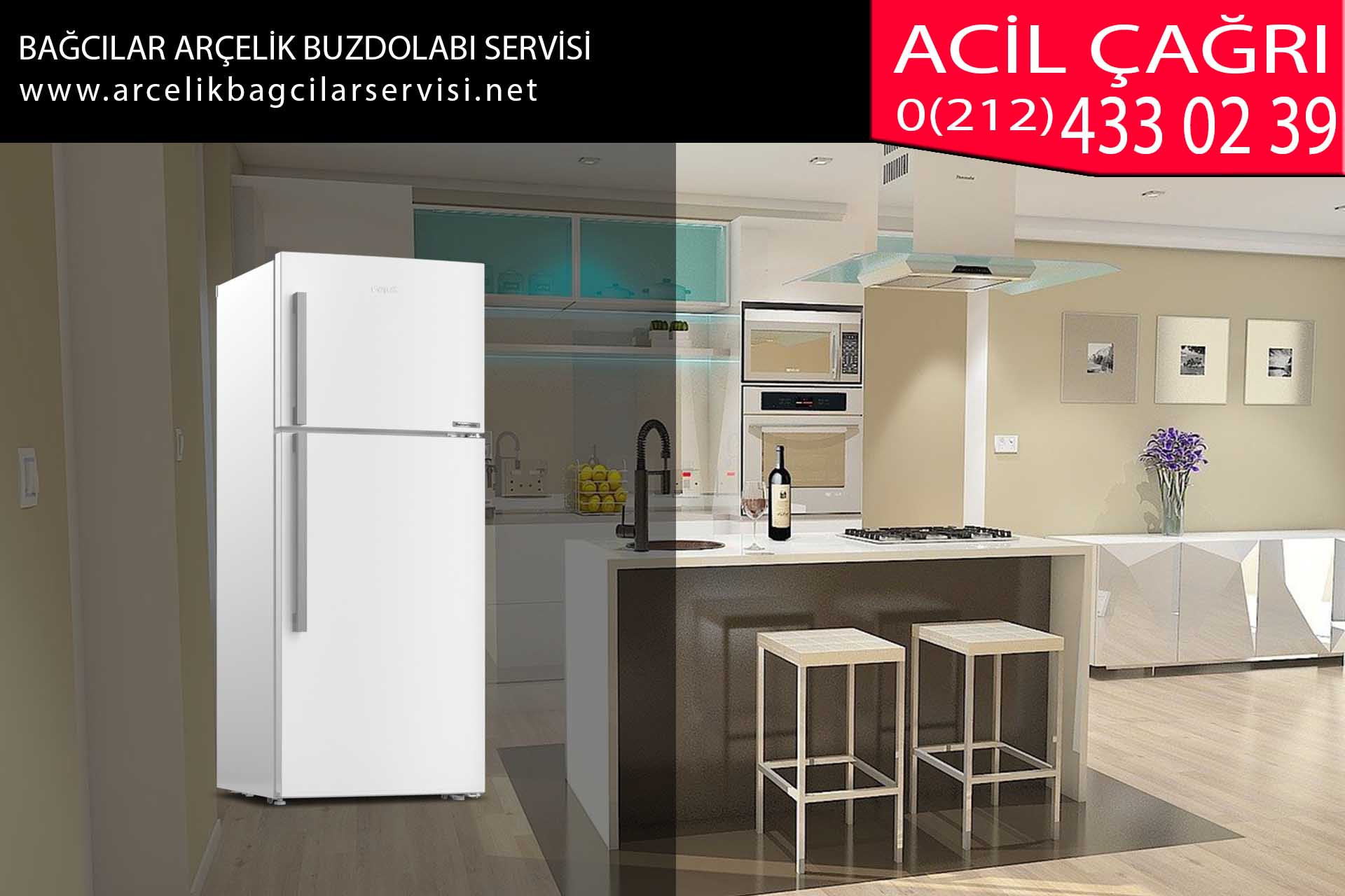 bağcılar arçelik buzdolabı servisi