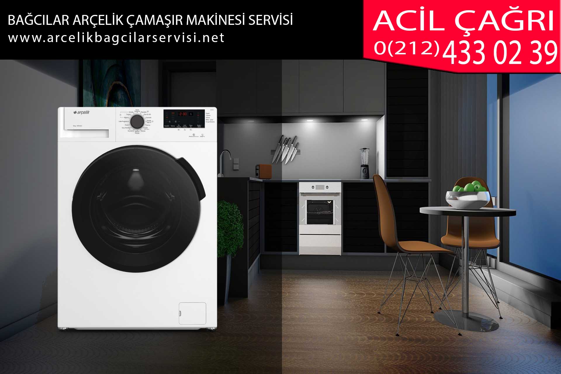 bağcılar arçelik çamaşır makinesi servisi