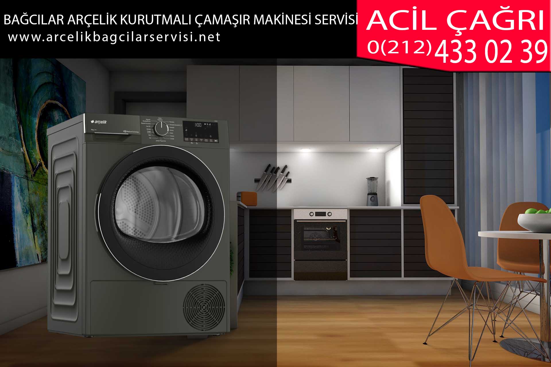 bağcılar arçelik kurutmalı çamaşır makinesi servisi