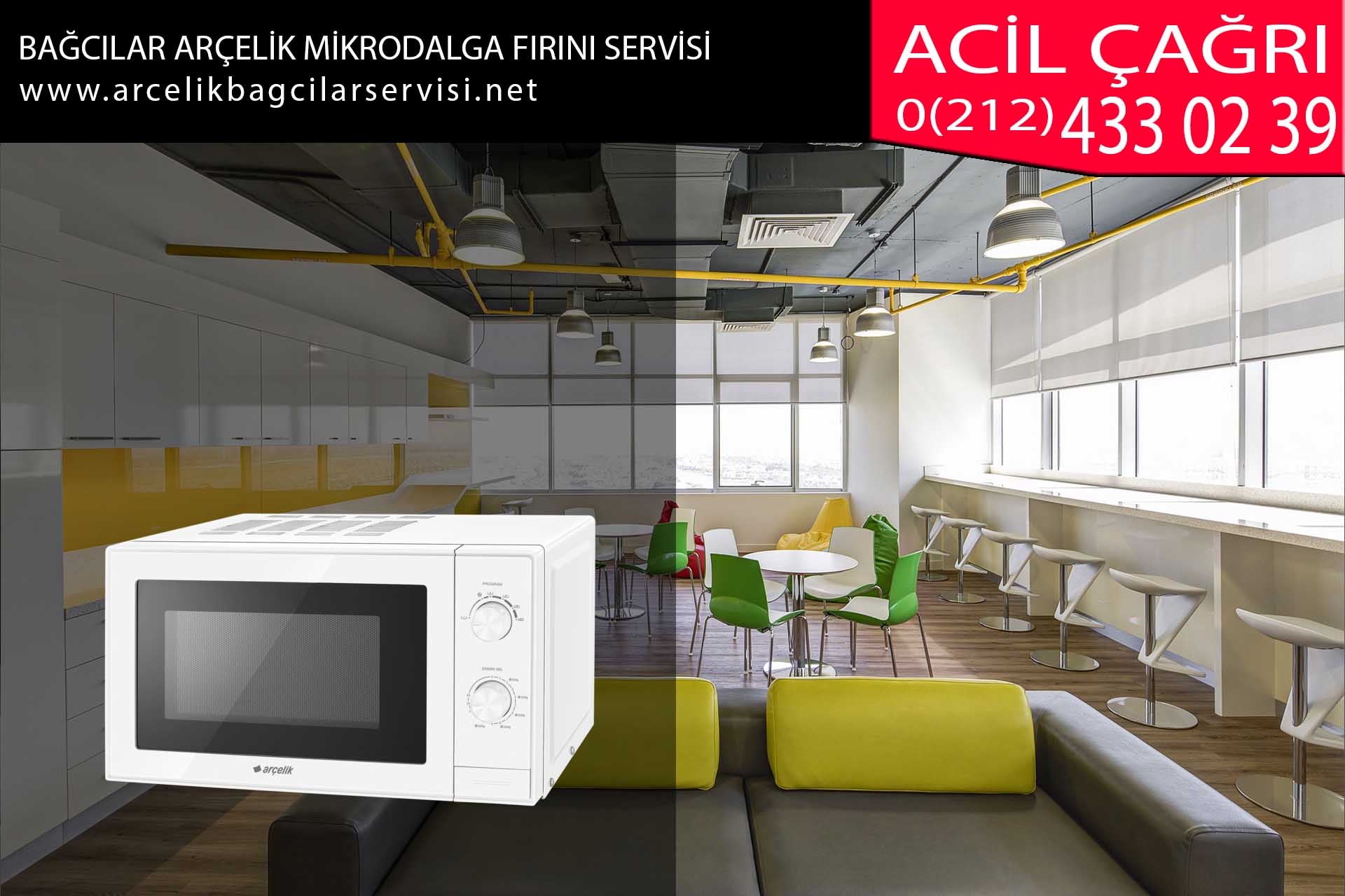 bağcılar arçelik mikrodalga fırını servisi