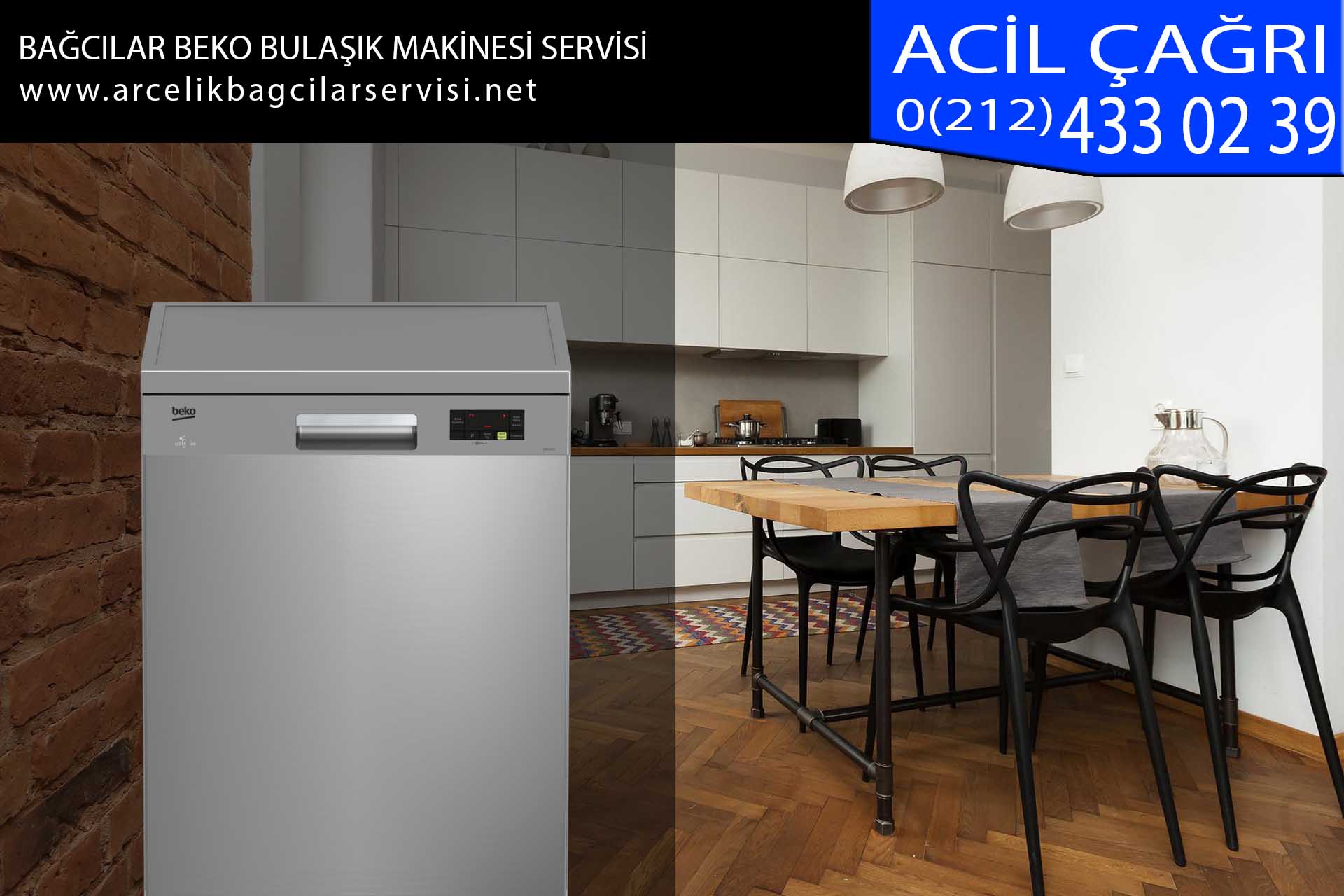 bağcılar beko bulaşık makinesi servisi