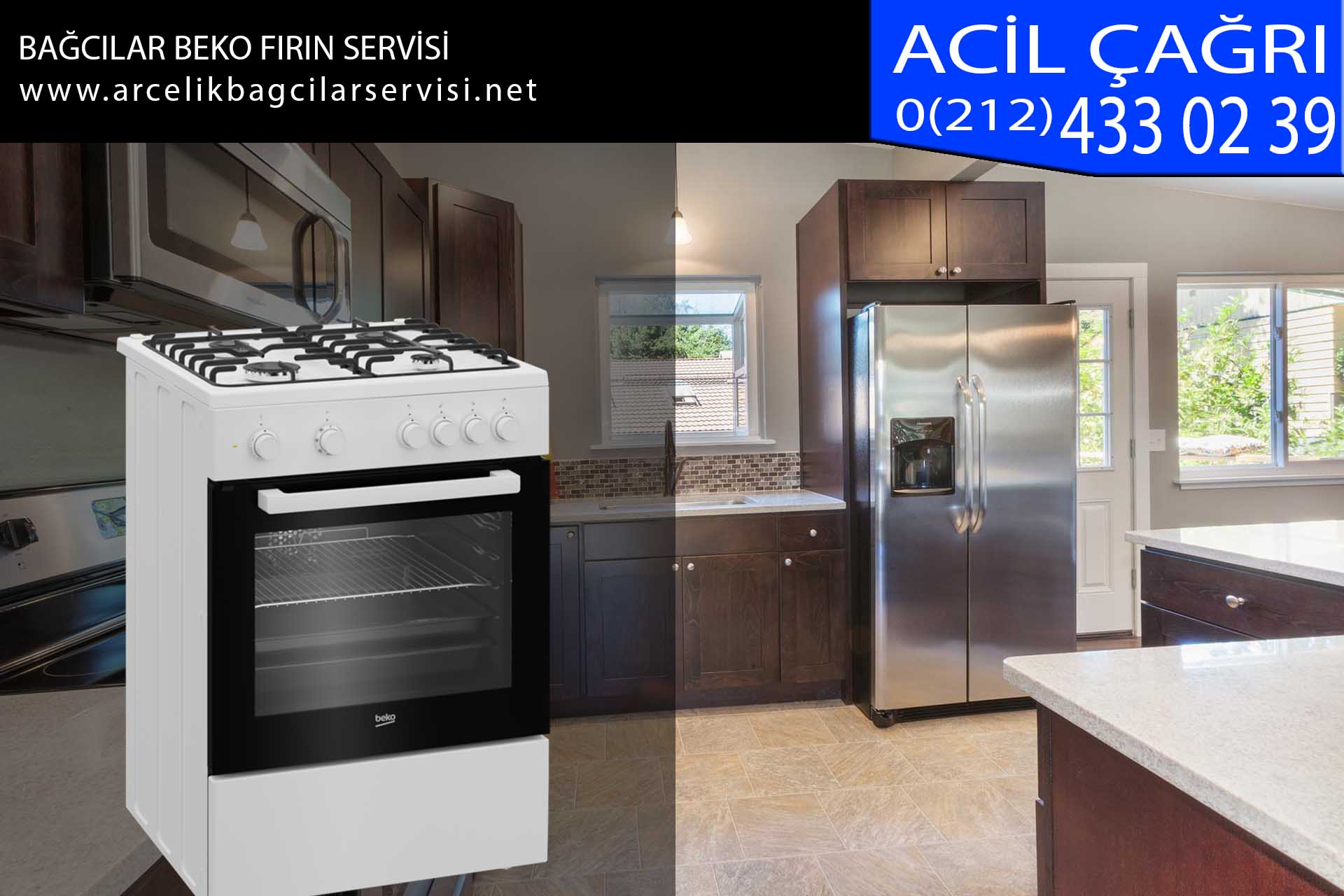 bağcılar beko fırın servisi