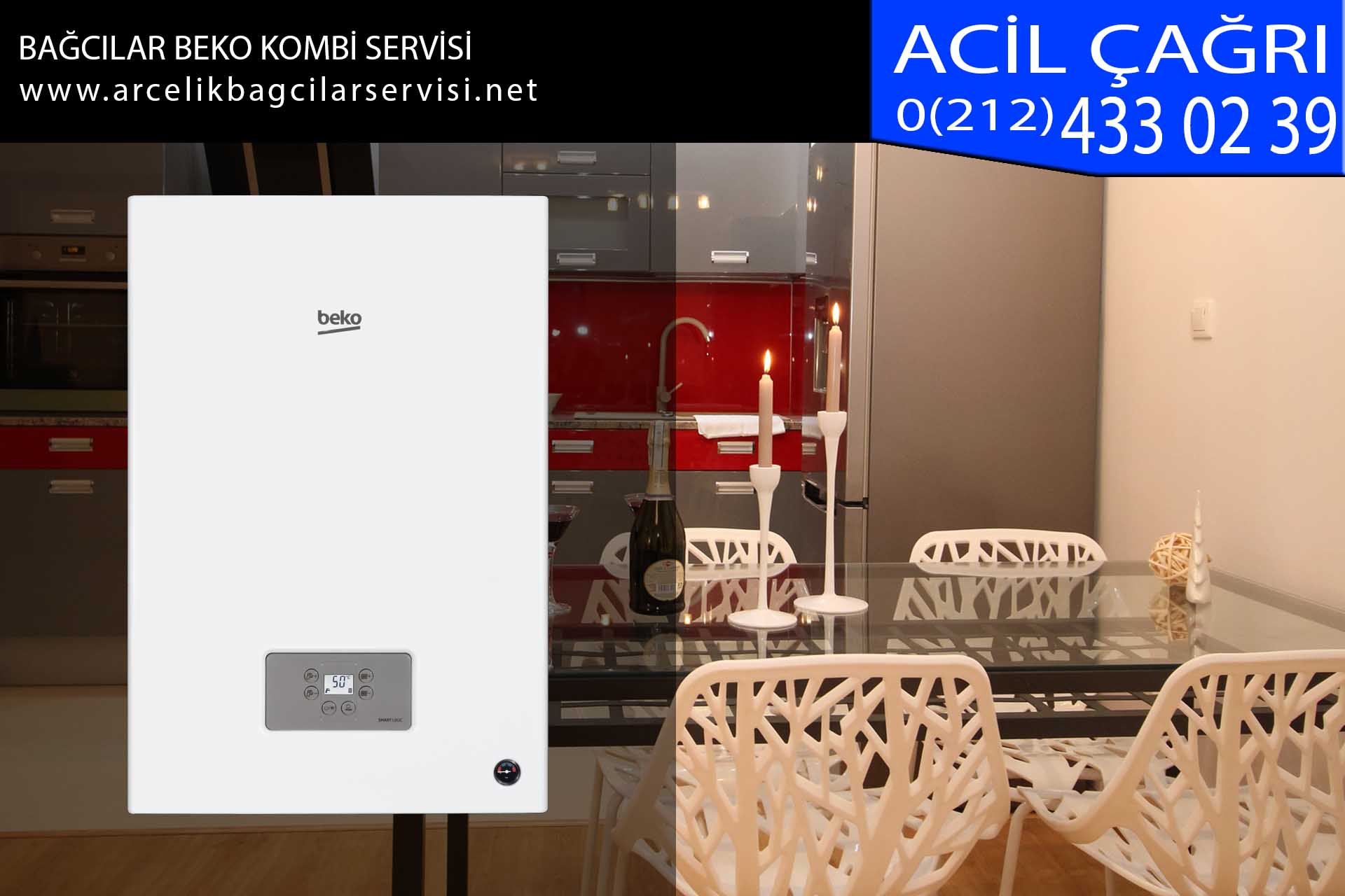 bağcılar beko kombi servisi